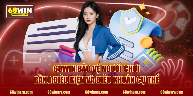 68WIN bảo vệ người chơi bằng điều kiện và điều khoản cụ thể